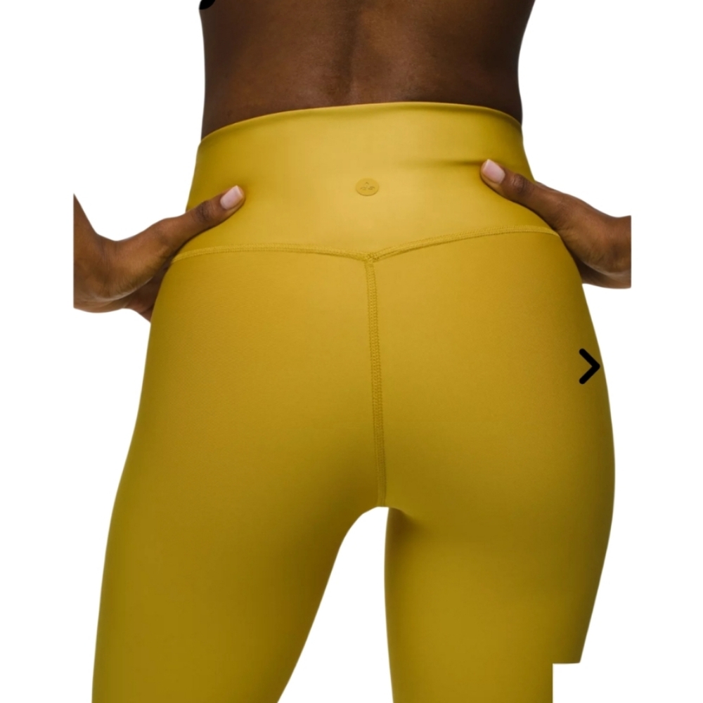 NWT PrAna Transform Legging Citronell Yellow Yoga Active Pant Small - Picture 3 of 7